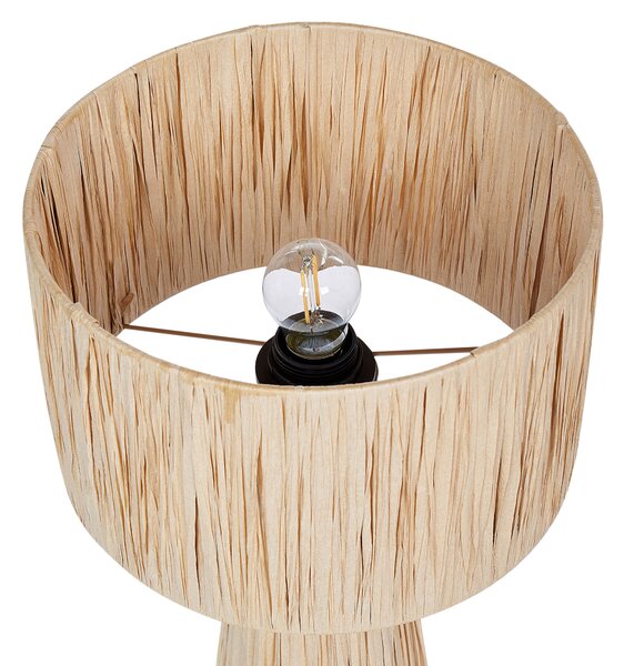 Stolní lampa WELMEL Proutí Přírodní
