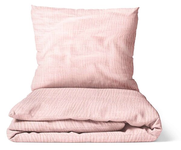 DARRÉ Mušelínové povlečení Old rosa Velikost: 140 x 200 + 70 x 90