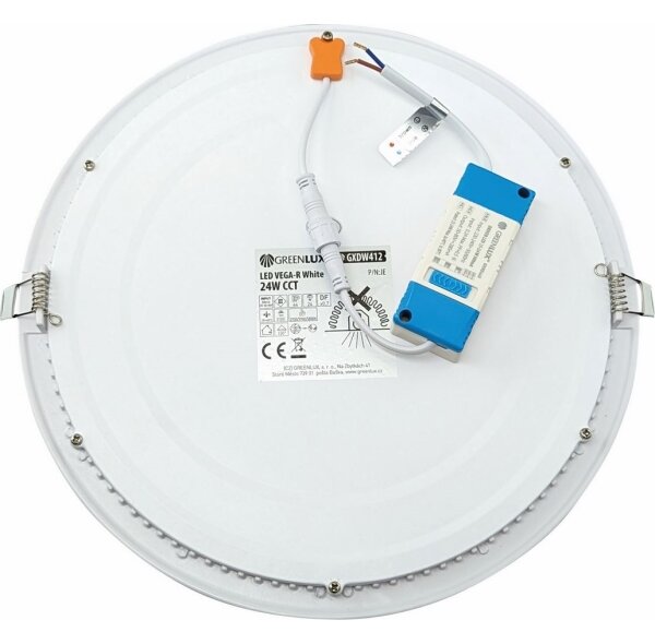 LED Podhledové svítidlo VEGA LED/24W/230V 2900/3900/5800K pr. 30 cm bílá