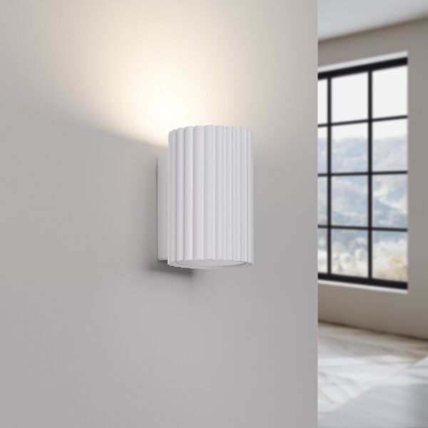 Sollux SL.1646 - Nástěnné svítidlo KARBON 1xGU10/10W/230V bílá