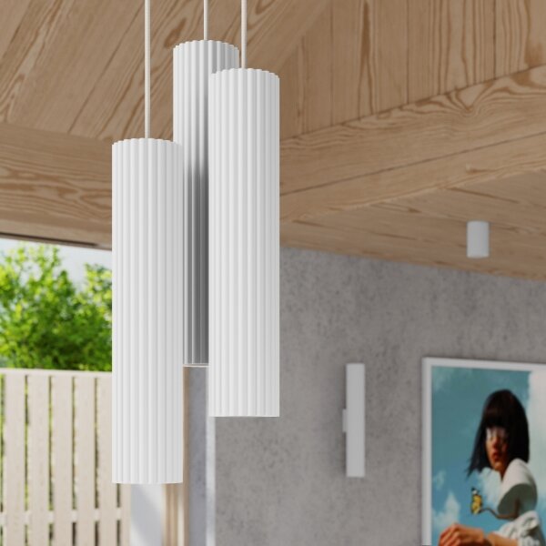 Brilagi - LED Nástěnné svítidlo CRESTO 2xGU10/10W/230V 20 cm bílá