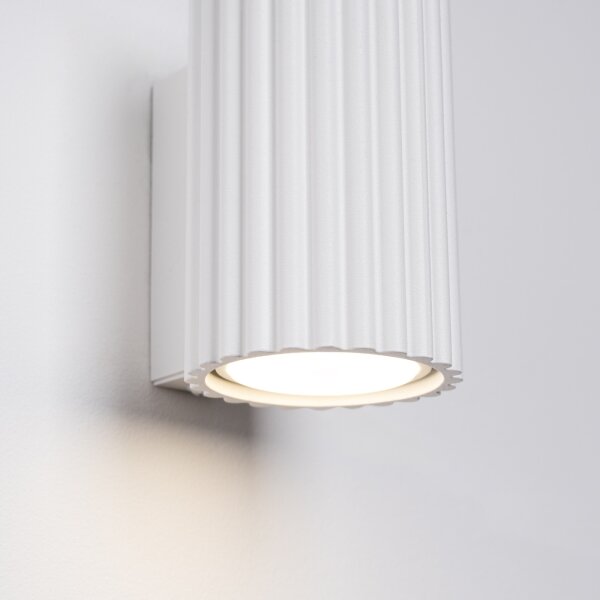 Sollux SL.1646 - Nástěnné svítidlo KARBON 1xGU10/10W/230V bílá