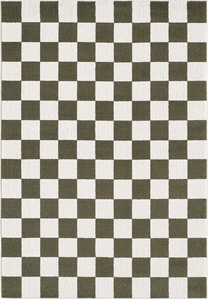 Zelený/krémový koberec 160x230 cm Bistro – ESTE