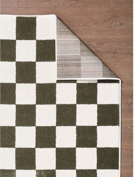 Zelený/krémový koberec 160x230 cm Bistro – ESTE