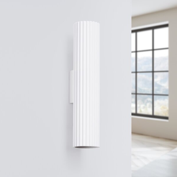 Brilagi - LED Nástěnné svítidlo CRESTO 2xGU10/10W/230V 30 cm bílá