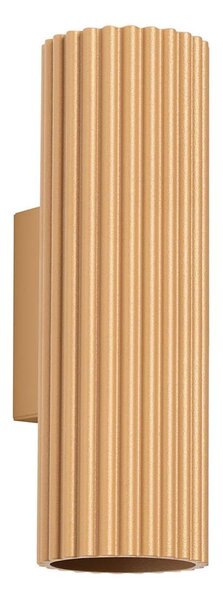 Sollux SL.1651 - Nástěnné svítidlo KARBON 2xGU10/10W/230V zlatá