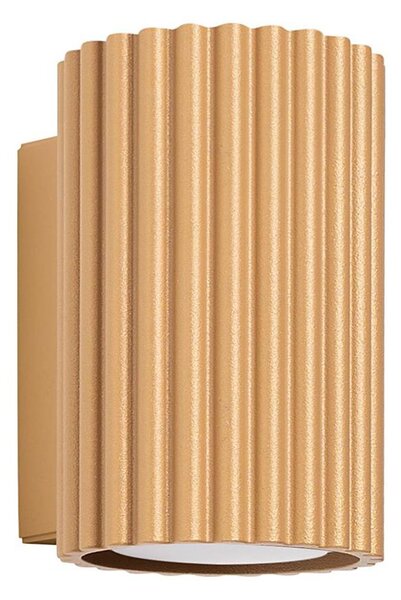 Sollux SL.1650 - Nástěnné svítidlo KARBON 1xGU10/10W/230V zlatá