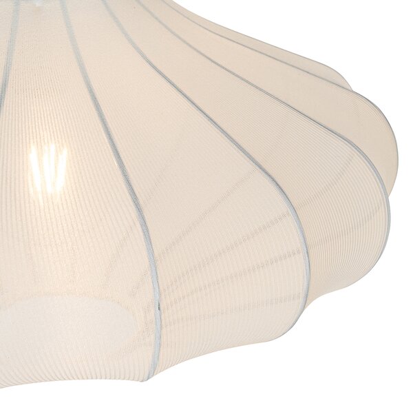 Chytré závěsné svítidlo bílé 50 cm včetně Wifi ST64 - Plu