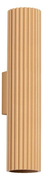 Sollux SL.1558 - Nástěnné svítidlo KARBON 2xGU10/10W/230V zlatá