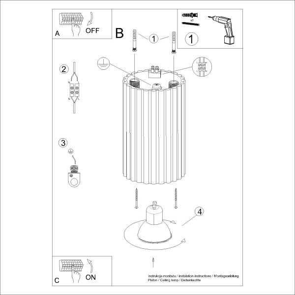 Brilagi - LED Bodové svítidlo CRESTO 1xGU10/10W/230V 10 cm černá