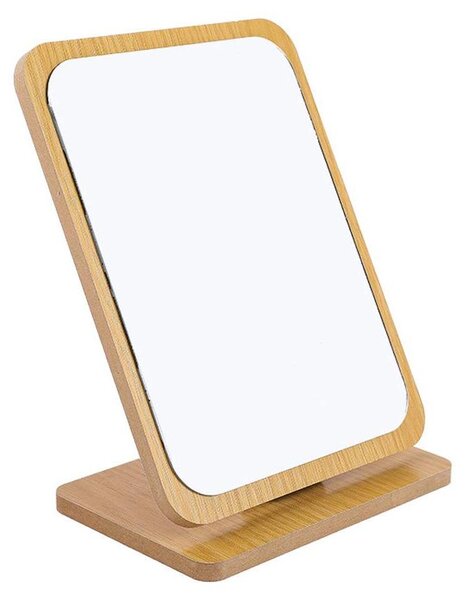 Skládací dřevěný toaletní stolek, výška 30 cm, nastavitelný, vhodný pro líčení