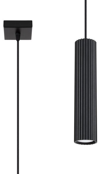 Brilagi - LED Lustr na lanku CRESTO 1xGU10/10W/230V černá