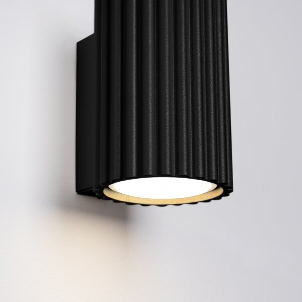 Brilagi - LED Nástěnné svítidlo CRESTO 1xGU10/10W/230V 10 cm černá