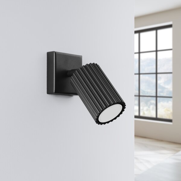 Brilagi - LED Nástěnné bodové svítidlo CRESTO 1xGU10/10W/230V černá
