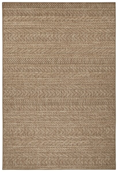 NORTHRUGS - Hanse Home koberce Kusový koberec Forest 103995 Beige/Brown – na ven i na doma - 80x150 cm