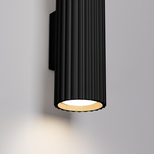 Brilagi - LED Nástěnné svítidlo CRESTO 2xGU10/10W/230V 30 cm černá