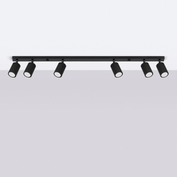 Brilagi - LED Bodové svítidlo CRESTO 6xGU10/10W/230V černá