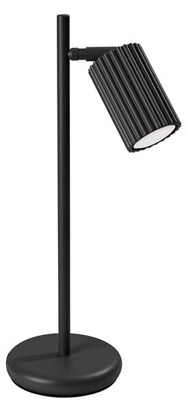 Sollux SL.1586 - Stolní lampa KARBON 1xGU10/10W/230V černá