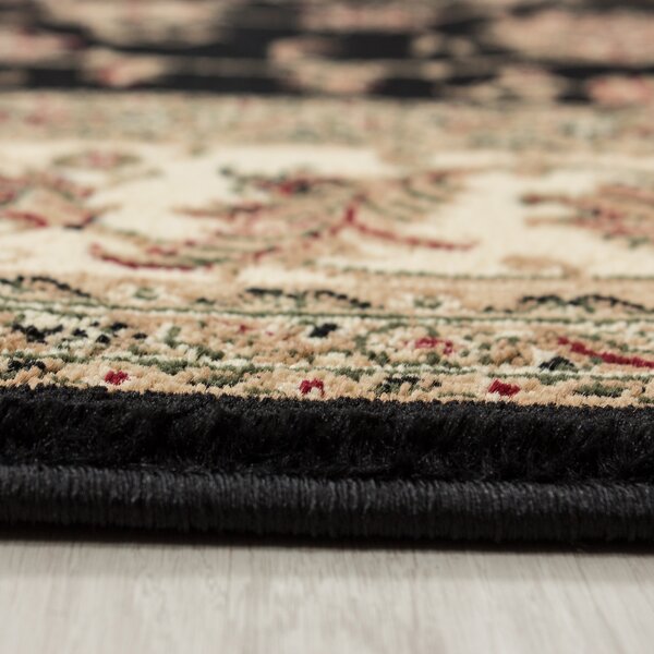 Ayyildiz, Kusový koberec Marrakesh 210 black, 120x170, černá, kancelář