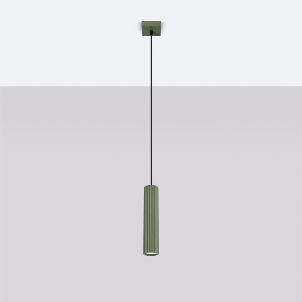 Brilagi - LED Lustr na lanku CRESTO 1xGU10/10W/230V zelená