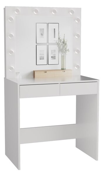 TP Living Toaletní stolek s osvětlením Marina bílý