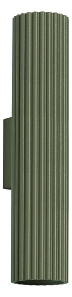 Sollux SL.1615 - Nástěnné svítidlo KARBON 2xGU10/10W/230V zelená