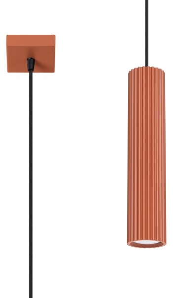 Brilagi - LED Lustr na lanku CRESTO 1xGU10/10W/230V červená