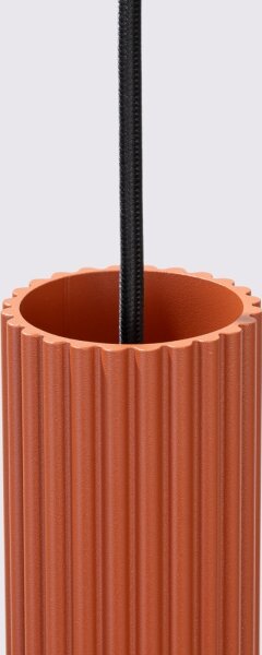 Brilagi - LED Lustr na lanku CRESTO 3xGU10/10W/230V červená