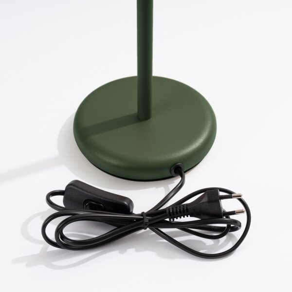 Sollux SL.1624 - Stolní lampa KARBON 1xGU10/10W/230V zelená