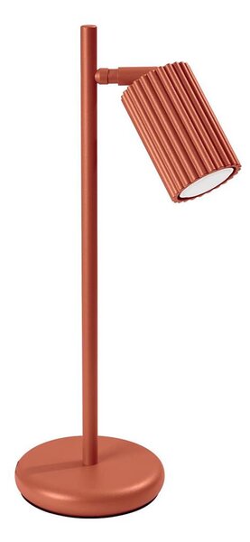 Sollux SL.1643 - Stolní lampa KARBON 1xGU10/10W/230V oranžová