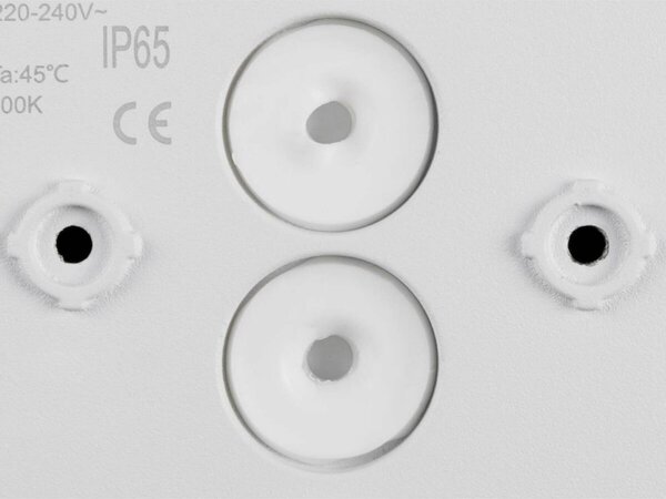 BIG WHITE SLV D-RING M nástěnné svítidlo, fáze, 2700/3000 K, fáze, IP65, bílá 1007914