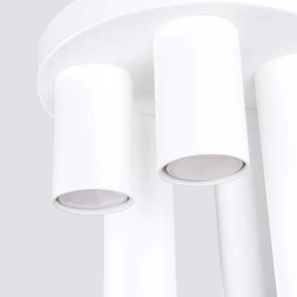 Sollux SL.1465 - Bodové svítidlo LAGOS 5xGU10/10W/230V bílá