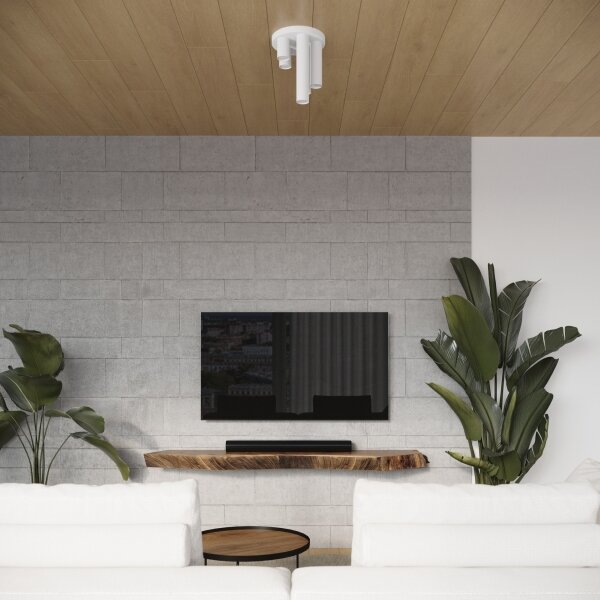 Sollux SL.1465 - Bodové svítidlo LAGOS 5xGU10/10W/230V bílá