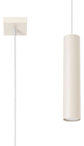 Sollux SL.1479 - Lustr na lanku LAGOS 1xGU10/10W/230V krémová