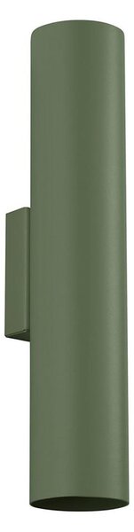 Sollux SL.1488 - Nástěnné svítidlo LAGOS 2xGU10/10W/230V zelená