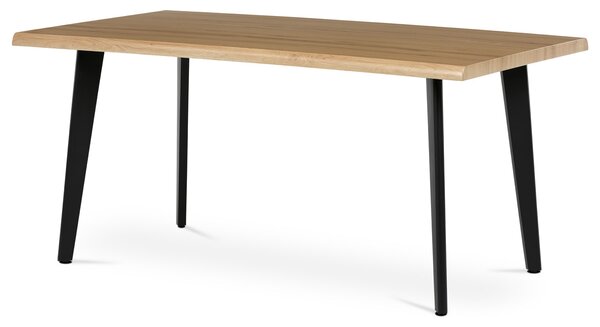 Vikio Stůl jídelní 160x90 divoký dub noha kov AJS153D