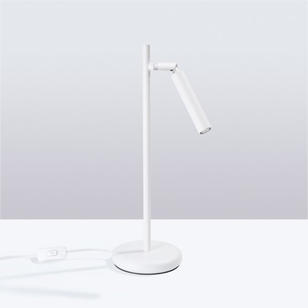 Sollux SL.1468 - Stolní lampa PASTELO 1xG9/8W/230V bílá