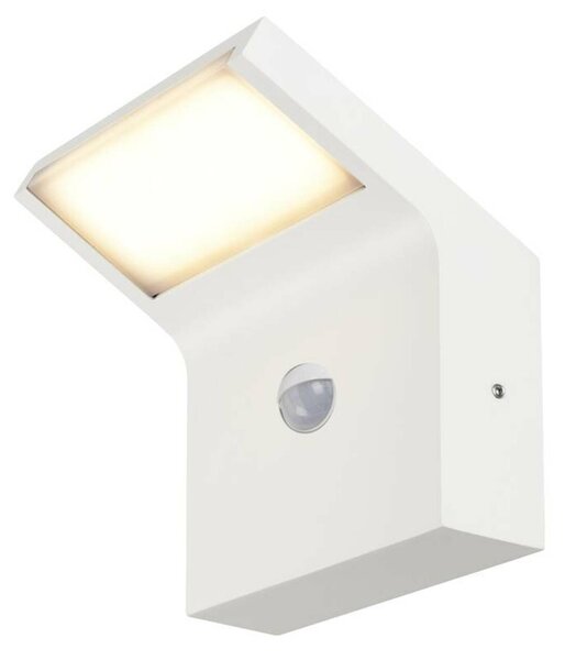 BIG WHITE SLV ORDI II WL, SENSOR, nástěnné světlo pro povrchovou montáž, hranaté, 2200/3000 K, IP54, bílé 1008724