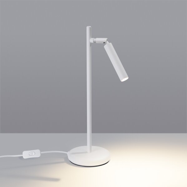 Sollux SL.1468 - Stolní lampa PASTELO 1xG9/8W/230V bílá