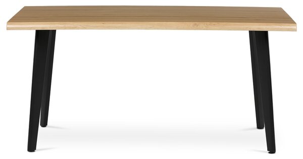 Vikio Stůl jídelní 160x90 divoký dub noha kov AJS153D