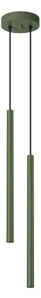 Sollux SL.1519 - Lustr na lanku PASTELO 2xG9/8W/230V zelená