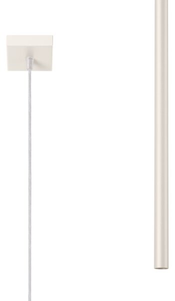 Sollux SL.1512 - Lustr na lanku PASTELO 1xG9/8W/230V krémová