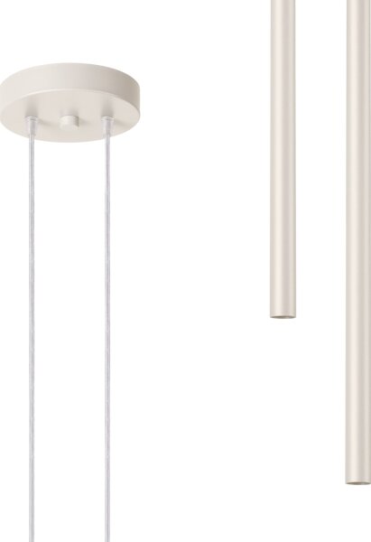 Sollux SL.1513 - Lustr na lanku PASTELO 2xG9/8W/230V krémová