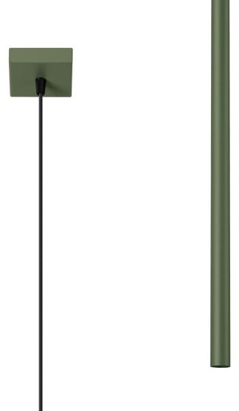 Sollux SL.1518 - Lustr na lanku PASTELO 1xG9/8W/230V zelená