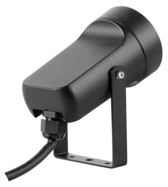 BIG WHITE SLV SYNA SHADE svítidlo se zemním hrotem, GU10, 1x max. 10 W, IP65, kulaté, černé 1008480