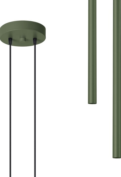 Sollux SL.1519 - Lustr na lanku PASTELO 2xG9/8W/230V zelená