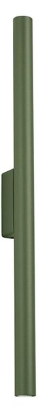 Sollux SL.1523 - Nástěnné svítidlo PASTELO 2xG9/8W/230V zelená