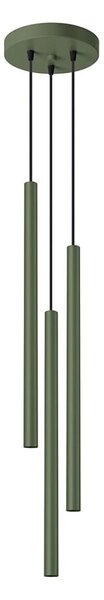 Sollux SL.1521 - Lustr na lanku PASTELO 3xG9/8W/230V zelená