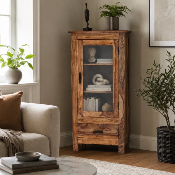 Knihovna Rami 60x120x45 z indického masivu palisandr