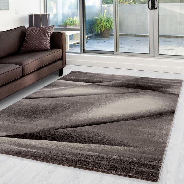 Ayyildiz, Kusový koberec Miami 6590 brown, 80x150, hnědá, kancelář